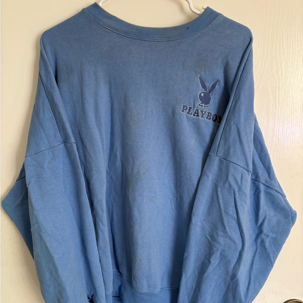 Playboy Blue Sweatshirt